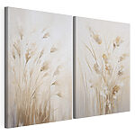 Modulaire canvasprint Schilderij van een plant
