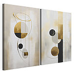 Modulaire canvasprint Twee kunstafbeeldingen