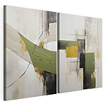 Modulaire canvasprint Twee kunstwerken