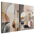 Modulaire canvasprint Twee kunstwerken