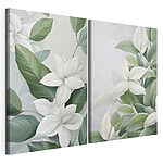 Modulaire canvasprint De subtiele elegantie van botanische ontwerpen