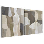 Modulaire canvasprint Twee kunstwerken