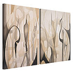 Modulaire canvasprint Twee kunstwerken