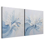 Modulaire canvasprint Schilderij van een bloem