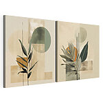 Modulaire canvasprint Twee kunstwerken