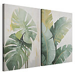 Modulaire canvasprint Schilderij van een plant