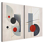 Modulaire canvasprint Twee kunstafbeeldingen