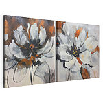 Modulaire canvasprint Schilderij van een bloem