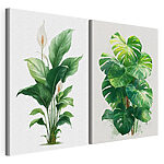 Modulaire canvasprint Weelderig groen dat elke ruimte opfleurt