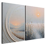 Modulaire canvasprint Landschapsschilderij