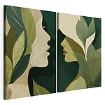 Modulaire canvasprint Uitingen van de natuur en identiteit