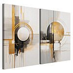 Modulaire canvasprint Twee kunstwerken