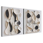 Modulaire canvasprint Collage van verschillende vormen