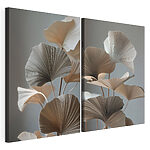 Modulaire canvasprint Liefhebbers van verfijnde papierkunst