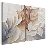 Modulaire canvasprint Subtiele lagen van de schoonheid van de natuur